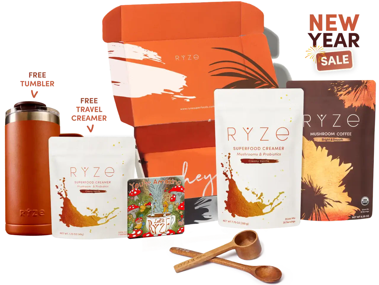 RYZE n Shine Bundle (Coffee + Creamer) KVP