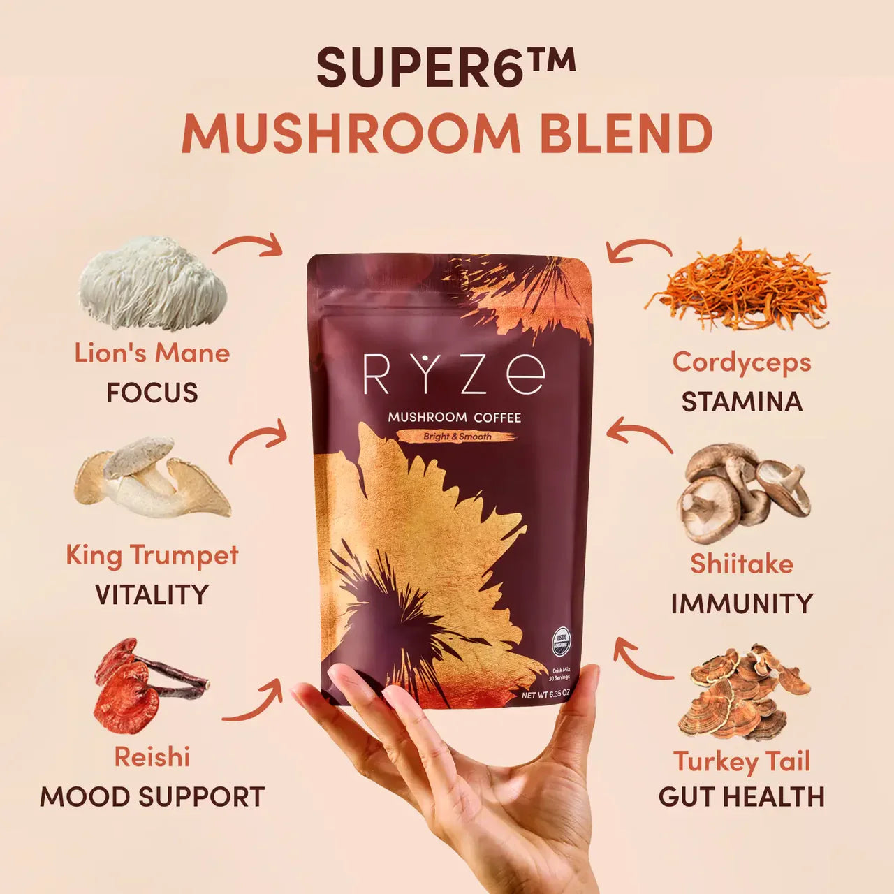 Mushroom Coffee 1M2